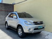 Grey Toyota Fortuner 2006 SUV / MPV at Automatic  for sale in Manila