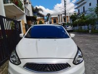 White Mitsubishi Mirage 2016 for sale in Quezon City