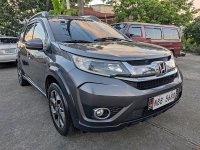 Grey Honda BR-V 2017 SUV / MPV at Automatic  for sale in Manila
