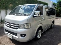 Selling Silver Foton View transvan 2018 in Quezon City