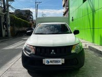 Selling White Mitsubishi L200 2019 in Quezon City