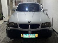 Silver Bmw X3 2004 for sale in 