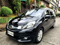 Selling Bronze Honda Mobilio 2016 in Quezon City