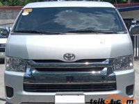 Grey Toyota Hiace 2018 Van at Manual  for sale in Angeles