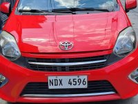 Sell Red 2016 Toyota Wigo Hatchback at Manual in  at 64000 in Sampaloc