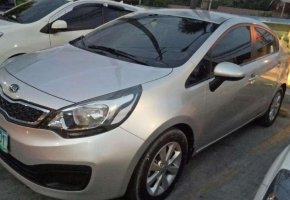 12 Kia Rio Ex Mt Silver Sedan For Sale