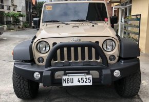 Selling Beige Jeep Wrangler 2017 in Pasig