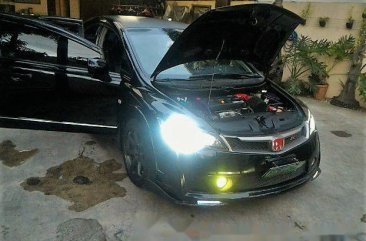 2009 Honda Civic sedan black for sale 