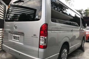 2016 Toyota Hiace GL Grandia Silver Automatic 2.5 Diesel 1.490M for sale