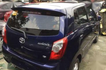 2017 Toyota Wigo 1.0 G Variant Blue for sale