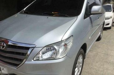 2014 Toyota Innova 2.5 G Variant Manual Silver for sale