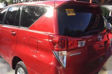 2017 Toyota Innova 2.8 E Edition Automatic Red for sale
