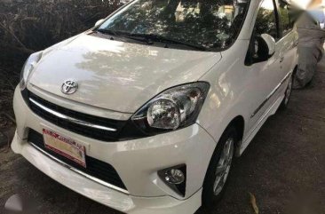 2017 Toyota Wigo 1.0 G TRD Automatic White Hatchback for sale