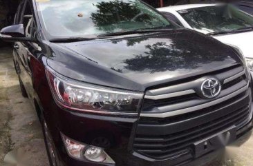 2017 Toyota Innova 28 G Manual Black Diesel for sale