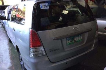 2011 Toyota Innova 25 J Manual Silver Neg Price for sale