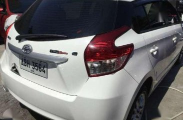 2015 Toyota Yaris 1.3 E Manual White for sale