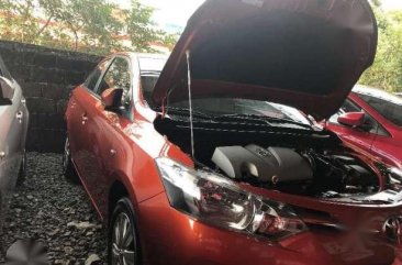 GRAB Ready 2017 Toyota Vios E Automatic Orange for sale