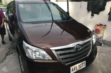 2014 Toyota Innova 2.5E Brown Automatic Shift Neg.   