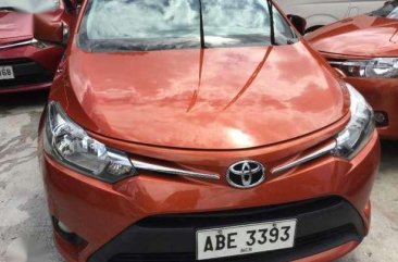 2016 Toyota Vios 1.3 E Manual Orange for sale