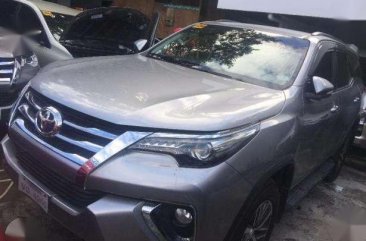 2017 Toyota Fortuner 2.4 V Automatic Silver for sale