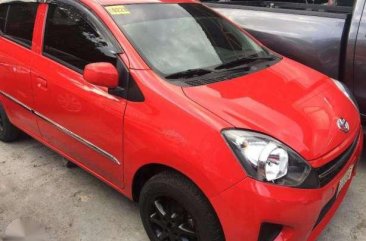 2017 Toyota Wigo 1.0 E MT Red for sale