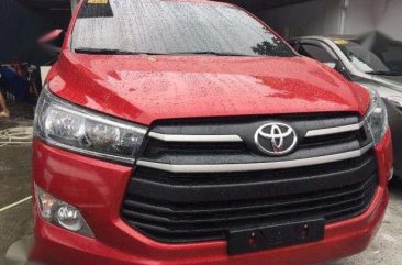 2017 Toyota Innova 2.8 E Automatic Red Metallic for sale