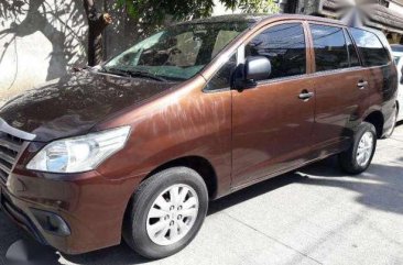 2014 Toyota Innova 2.5E Automatic Brown for sale