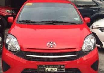 Toyota Wigo E 2017 Red Grab Ready for sale