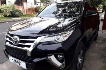 2016 Toyota Fortuner G Automatic Diesel Black 1.395M for sale