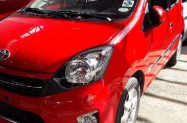 2017 Toyota Wigo 1.0G Manual Gasoline Red Mica for sale