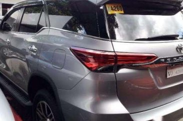 2017 Toyota Fortuner V Automatic 4x2 Silver 1.685M for sale