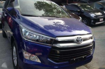 2016 Toyota Innova 28 E Manual Shift Blue for sale