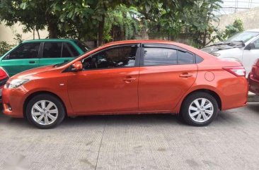 Toyota Vios E 2016 Orange Manual for sale