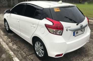 Toyota Yaris 1.3E AT 2016 White HB For Sale 