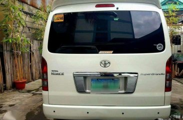 2013 Toyota Hiace Super Grandia AT White For Sale 