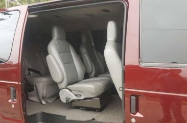 Ford E150 XLT Premium AT Red Van For Sale 