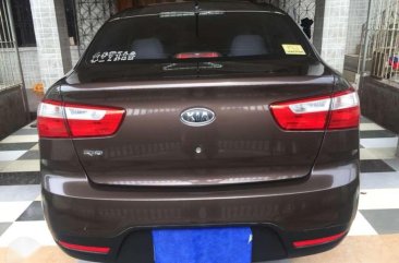 KIA Rio 1.4 EX Manual 2013 Brown For Sale 