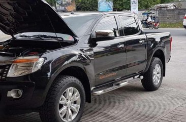 Ford Ranger 2014 MT Black Pickup For Sale 