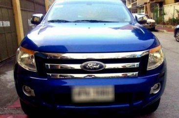 2014 Ford Ranger XLT 4x2 MT Blue For Sale 