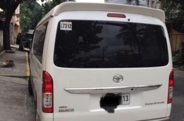 For sale Toyota Hiace Super Grandia 2015