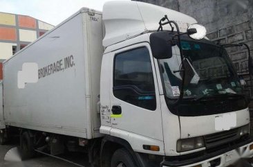 Isuzu Forward Reefer Van 6HH1 With Lifter For Sale 