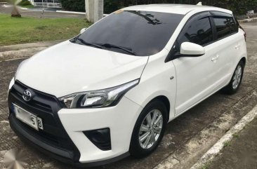 Toyota Yaris 1.3E AT 2016 White HB For Sale 