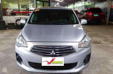 2015 Mitsubishi Mirage G4 GLX AT Silver For Sale 