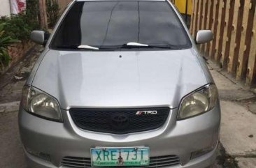 Toyota Vios 1.3E 2004 MT Silver For Sale 