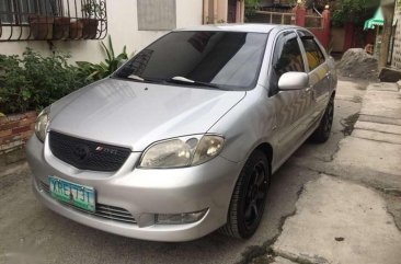 Toyota Vios 1.3E 2004 MT Silver For Sale 