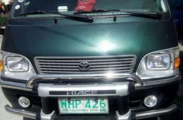 Toyota Hiace 1999 Manual Green HB For Sale 