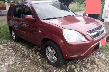 Honda CRV Automatic 2003 Red SUV For Sale 