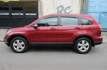 2008 HONDA CRV AT Red SUV For Sale 