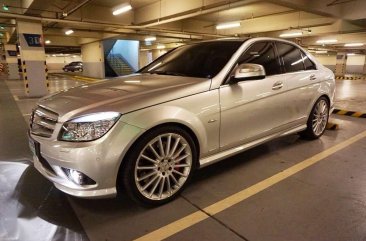 Mercedes Benz C300 2008 AT Silver For Sale 