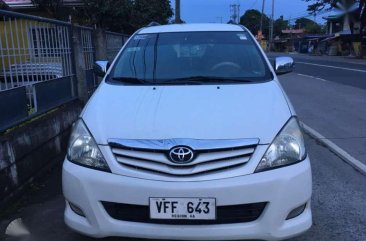 Toyota Innova G 2011 Diesel White For Sale 